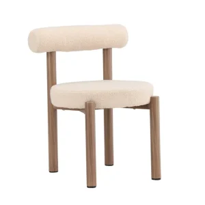 Tillo matstol - Vit/trälook från Venture Design- Bra Möbler Beställ idag