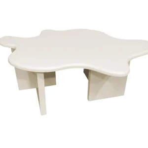 Nyhet Flower soffbord - Beige 116 x 76 cm från VIND- Bra Möbler