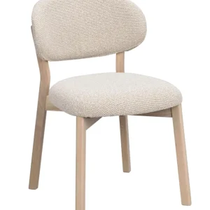 Begränsat erbjudande Patterson matstol - Beige/vitpigmenterad från Rowico Home- Bra Möbler