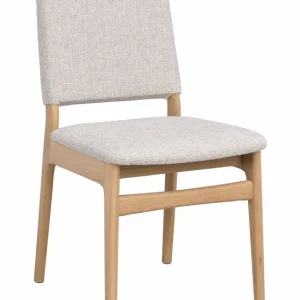 Medford matstol - Ek/ljusbeige från Rowico Home- Bra Möbler Säker betalning