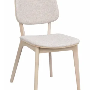 Expressleverans Barrett matstol - Vitpigmenterad/ljusbeige från Rowico Home- Bra Möbler