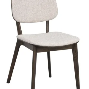 Barrett matstol - Brun/ljusbeige från Rowico Home- Bra Möbler Outlet
