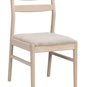 Kerwin matstol - Vitpigmenterad/ljusbeige från Rowico Home- Bra Möbler Bästa pris