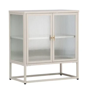 Garis skåp - Beige 80 x 70 cm från Venture Design- Bra Möbler Bästa pris