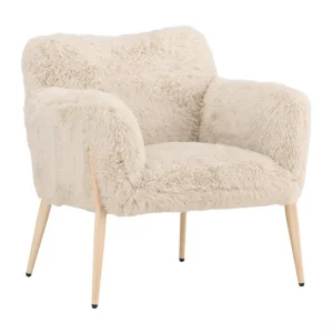 Zenzi karmstol - Beige från Venture Design- Bra Möbler Begränsat erbjudande