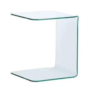 Handla nu Telemark sidobord - Transparent 45 x 45 cm från Venture Design- Bra Möbler