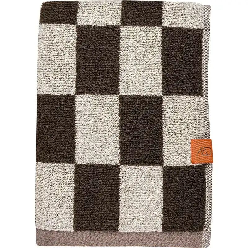 Bästa pris Retro Towel Handduk 40x55 cm 2-pack, Chocolate