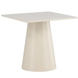 Sänkt pris Lanzi matbord - Beige 80 x 80 cm från Venture Design- Bra Möbler