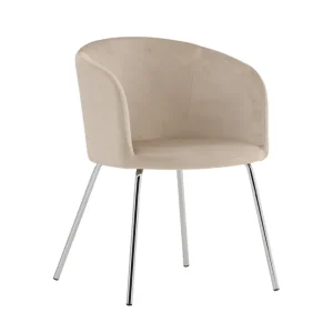 Begränsad tid Berit matstol - Beige från Venture Design- Bra Möbler