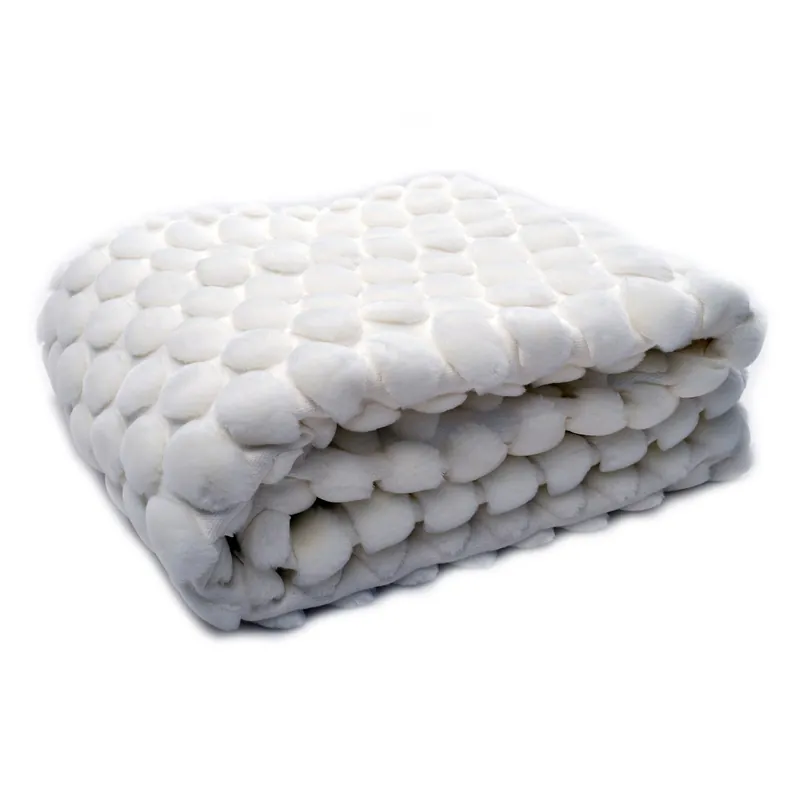 Säker betalning Egg Pläd 130x170 cm, Vit