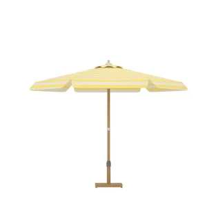 Kampanj Cerox parasoll - Vit/gul 270 cm från Venture Design- Bra Möbler