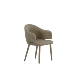 Erbjudande Evelin matstol - Beige/natur från Venture Design- Bra Möbler