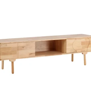 Skärhamn mediabänk - Natur 200 x 45 x 55 cm från VIND- Bra Möbler Snabb frakt