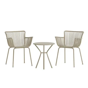 Sifnos caféset - Beige från Venture Design- Bra Möbler Kundfavorit