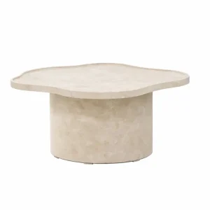 Fynd Ilse soffbord - Beige 90 xx 40 cm från Venture Design- Bra Möbler