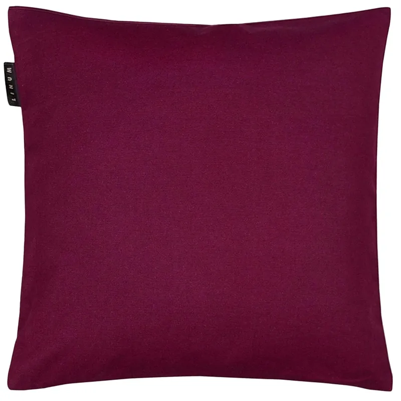 Kundfavorit Annabell Kuddfodral 40x40 cm, Vinröd