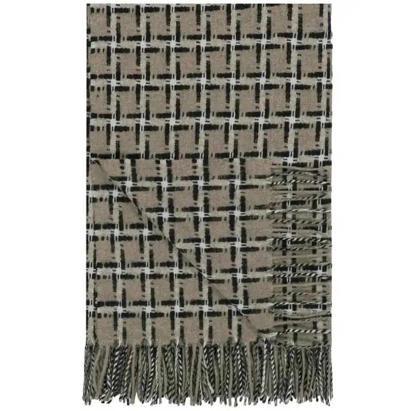 Extra rabatt Clarendon Natural Pläd 140x185 cm
