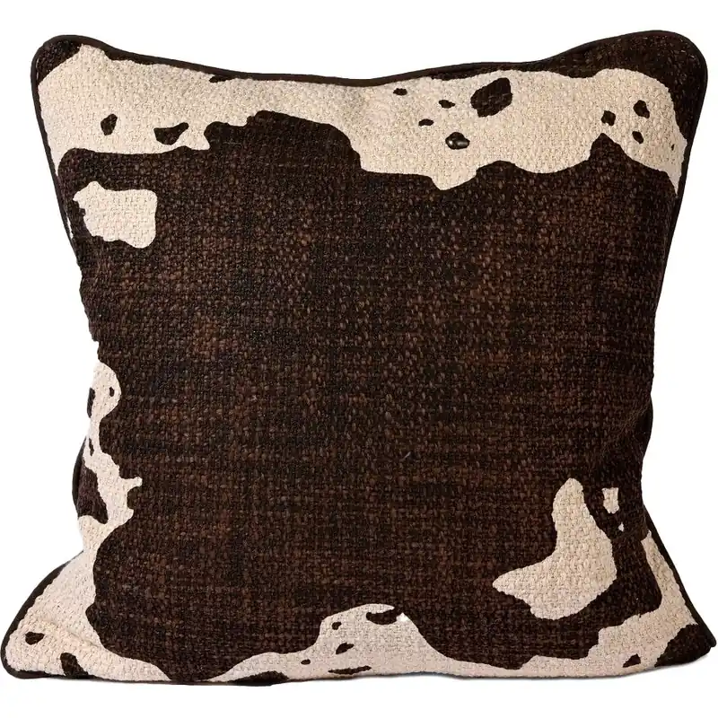 Anima Cow Kudde 50x50 cm, Brun Outlet