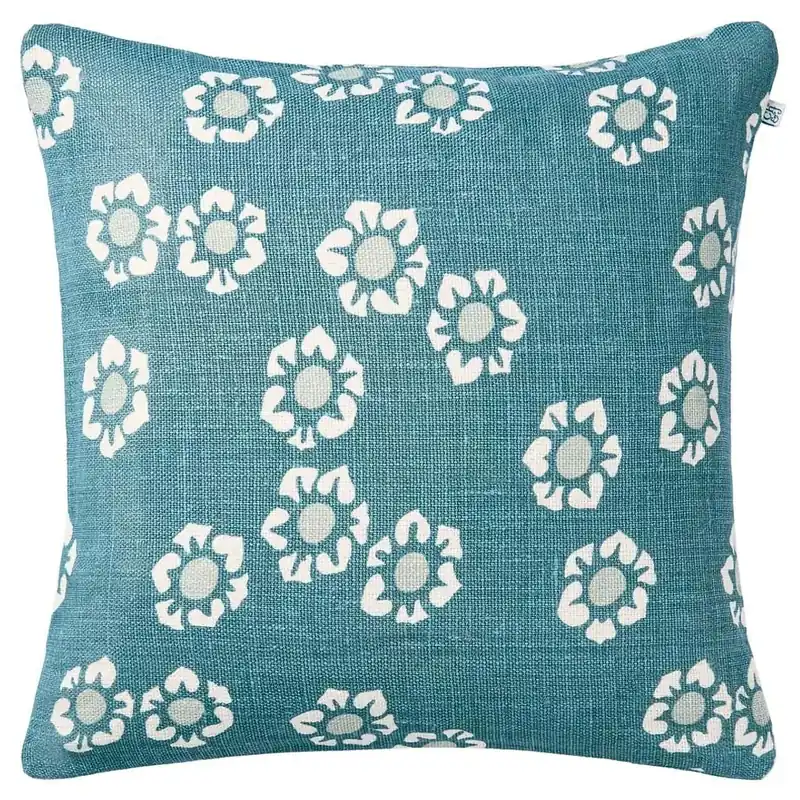 Amina Kuddfodral 50x50 cm, Aqua / Himmelsblå Bästa pris