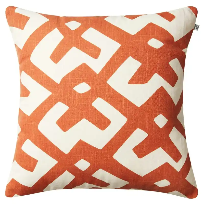 Begränsad tid Dadra Kudde 50x50 cm, Off-white/Apricot Orange