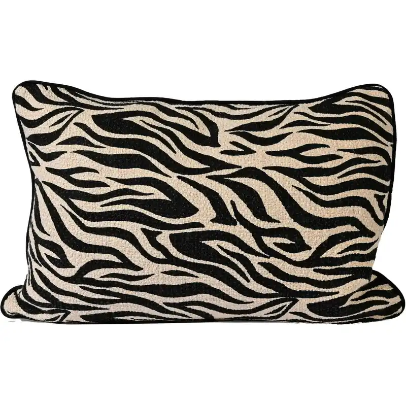 Bästa pris Anima Zebra Kudde 40x60 cm, Svart