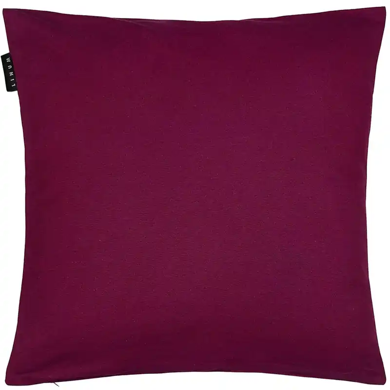 Annabell Kuddfodral 50x50 cm, Vinröd Sista chansen