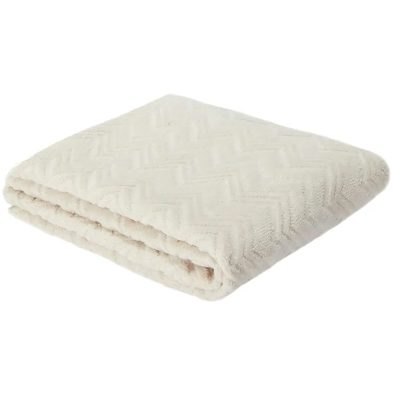 Chalk Handduk 40x70 cm, Cream Sista chansen