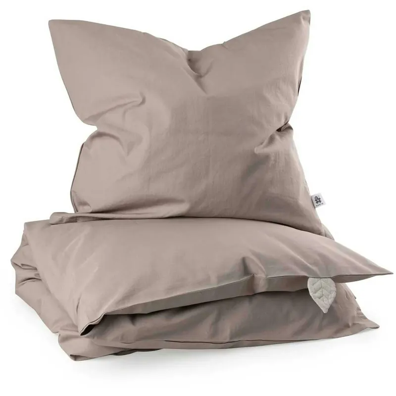 Billig Bäddset 70x100 + 40x45 cm, Jetty Beige