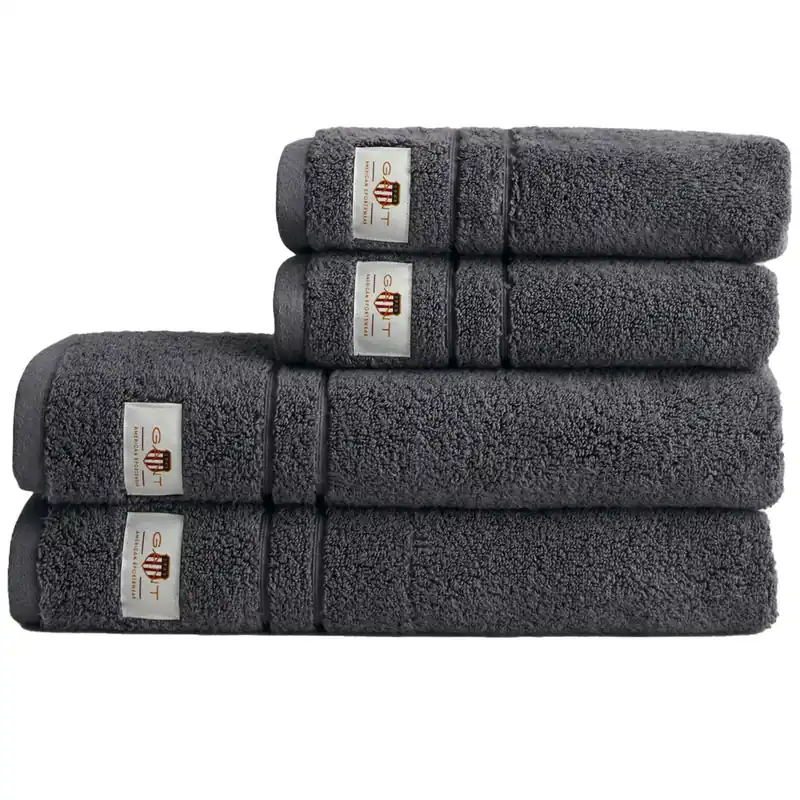 Bästa pris Archive Shield Handdukar 50x70 + 140x70 cm 4-pack, Anchor Grey