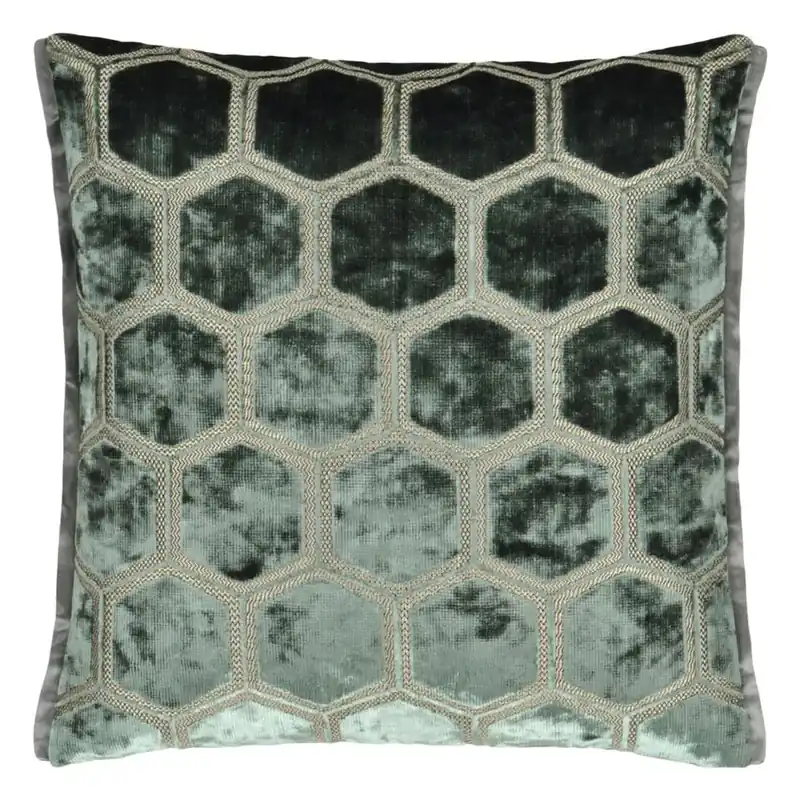 Endast denna vecka Manipur Kudde 43x43 cm, Jade