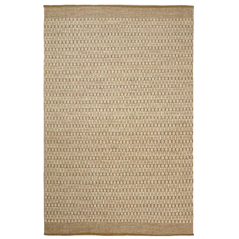 Begränsat antal Mahi Dhurry Matta 170x240 cm, Beige/Offwhite