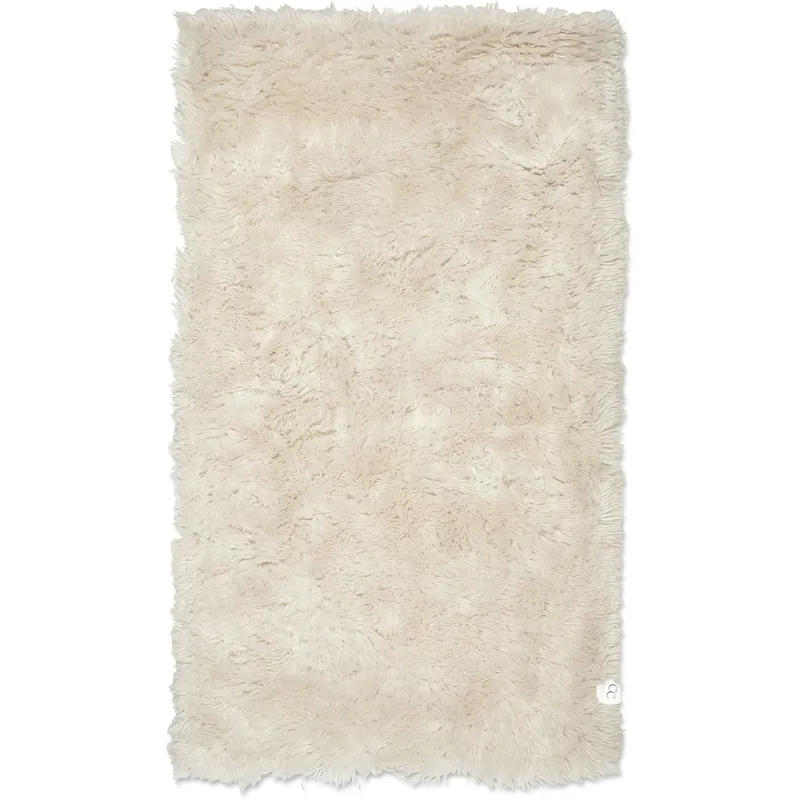 Cloudy Matta 80x150 cm, Naturvit I lager