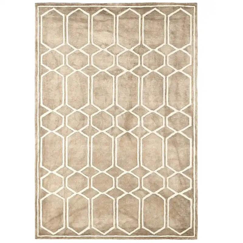 Tie Dye Rug Beige Begränsat erbjudande