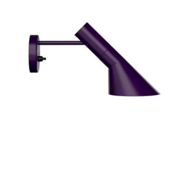 Aj Vägglampa Aubergine Utgått Fynd