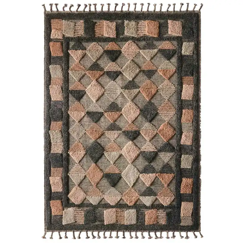 Lisboa Rug Multi Grey Expressleverans