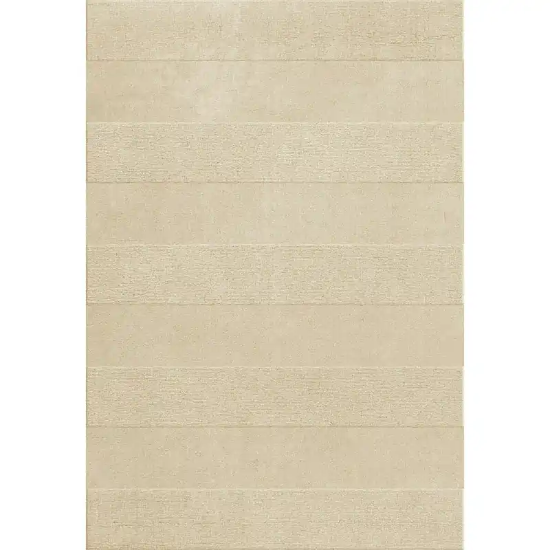 Beställ idag Stripe Ullmatta 250x350 cm, Almond