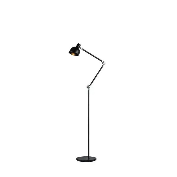 G3057 Colton Golvlampa Led Svart Ej Dim Utg* Kundfavorit