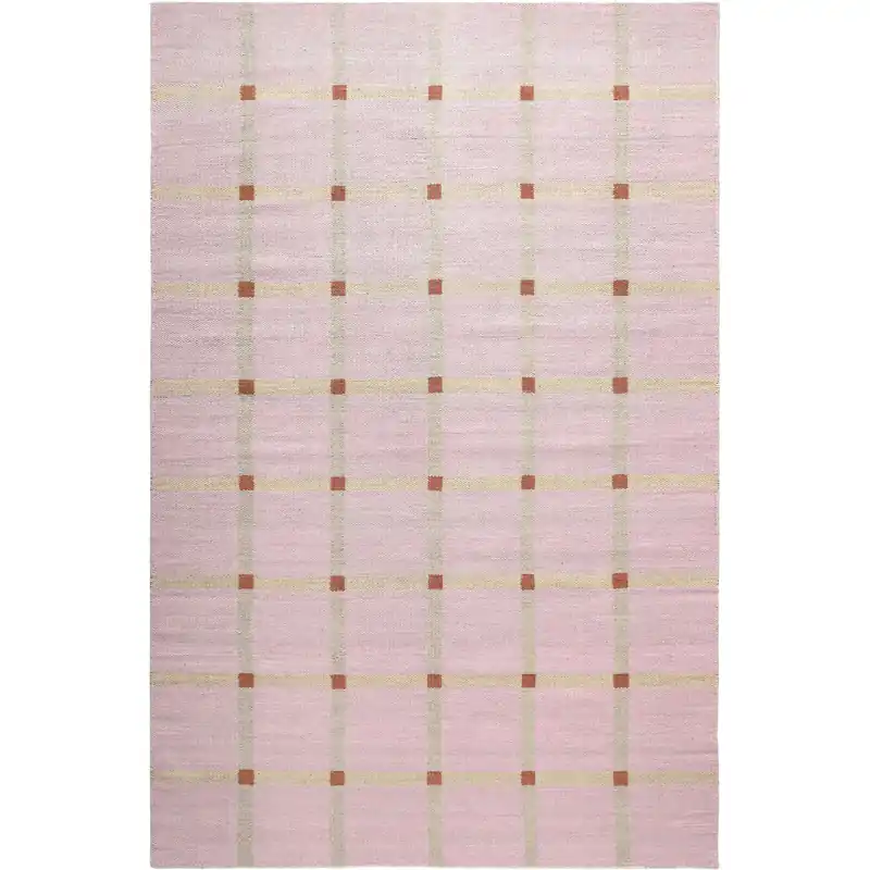 Bästa pris Mosaic Ullmatta 180x270 cm, Rosa