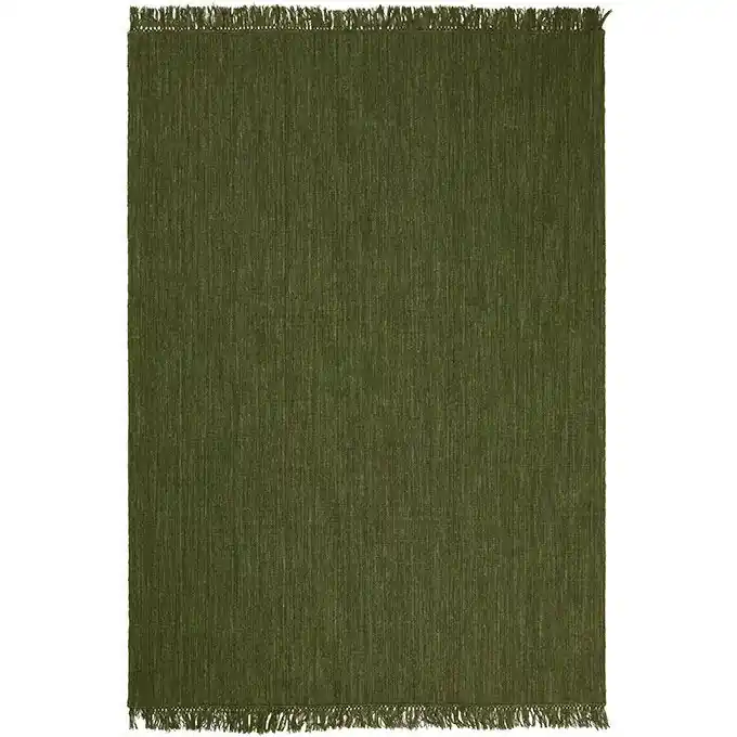 Fri frakt Nanda Ullmatta 170x240 cm, Green Melange