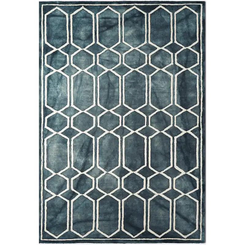 Nyhet Tie Dye Ullmatta 250x350 cm, Grafit