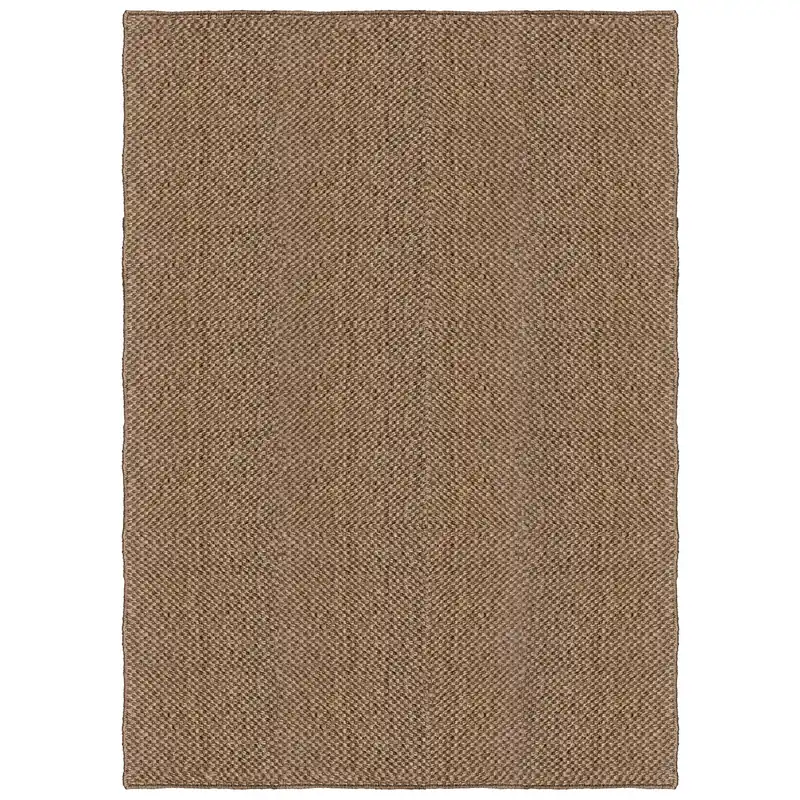 Basket Weave Sisalmatta 200x300 cm, Brun Reapris