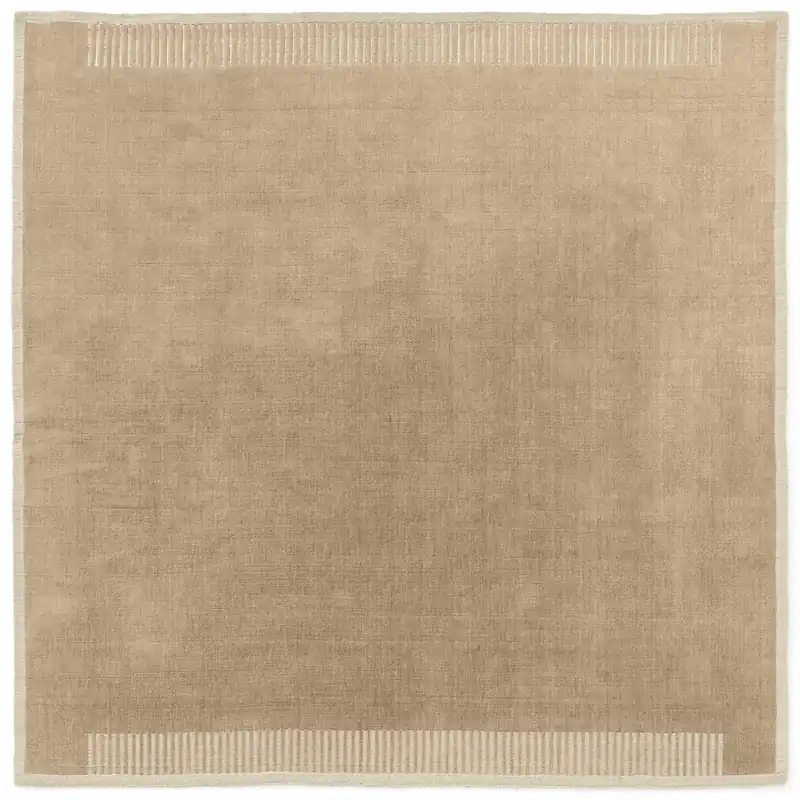 Extra rabatt Duomo Ullmatta 270x270 cm, Limestone Beige