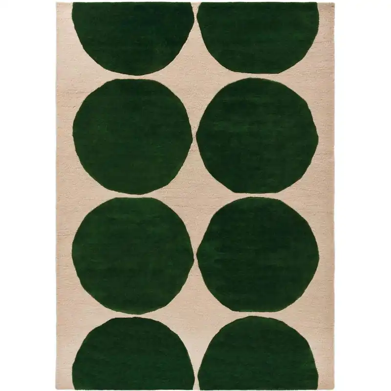 Bästa pris Marimekko Isot Kivet Matta 140x200 cm, Grön