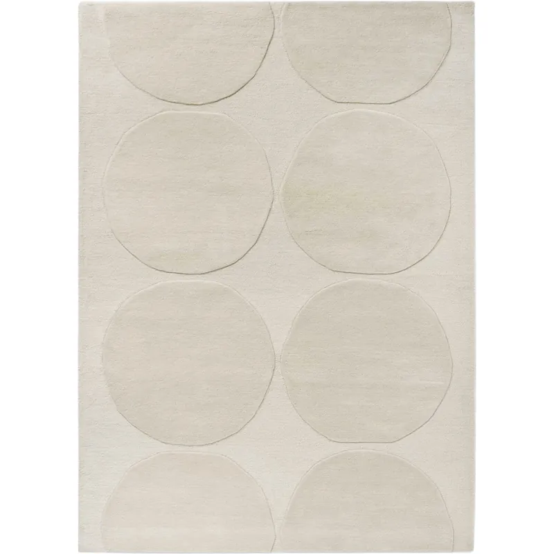 Extra rabatt Marimekko Isot Kivet Matta 170x240 cm, Natural White