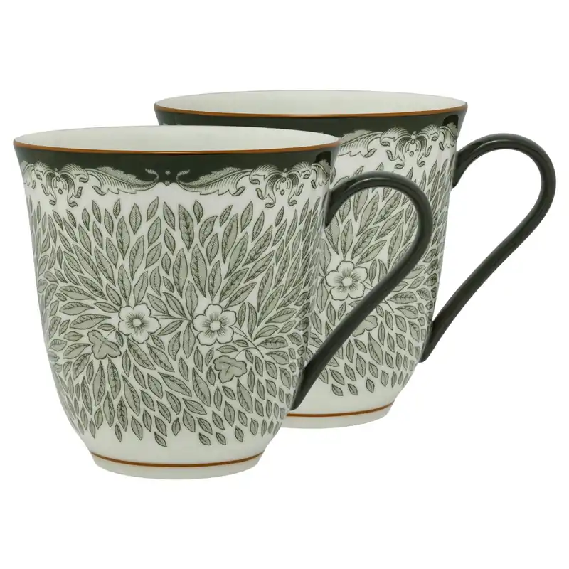 Beställ nu Ostindia Floris Mugg 30 cl 2-pack, Grön
