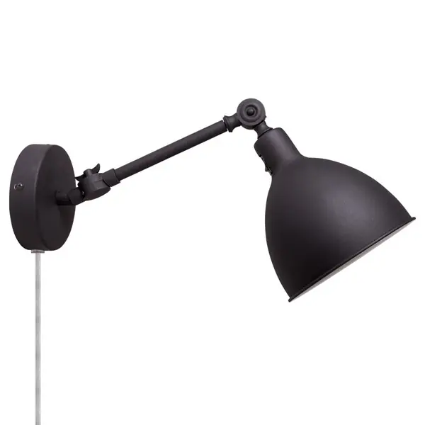 Bazar Mini Vägglampa Svart Beställ nu
