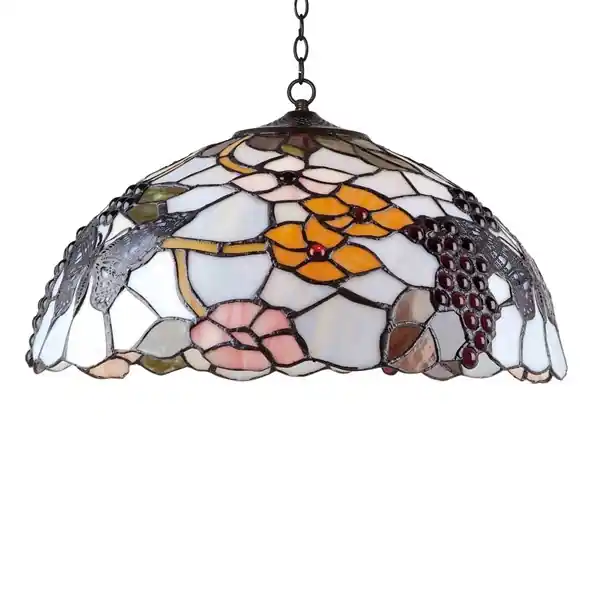Billigare Vingård T162217 Taklampa Tiffany 41Cm