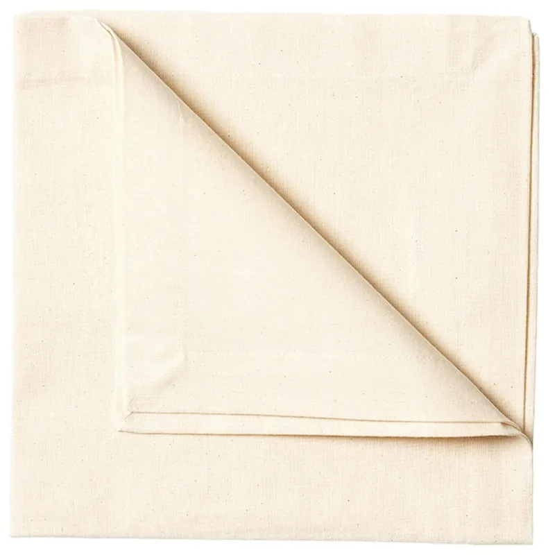 Fynd Robert Tygservett 45x45 cm 4-pack, Cotton Beige