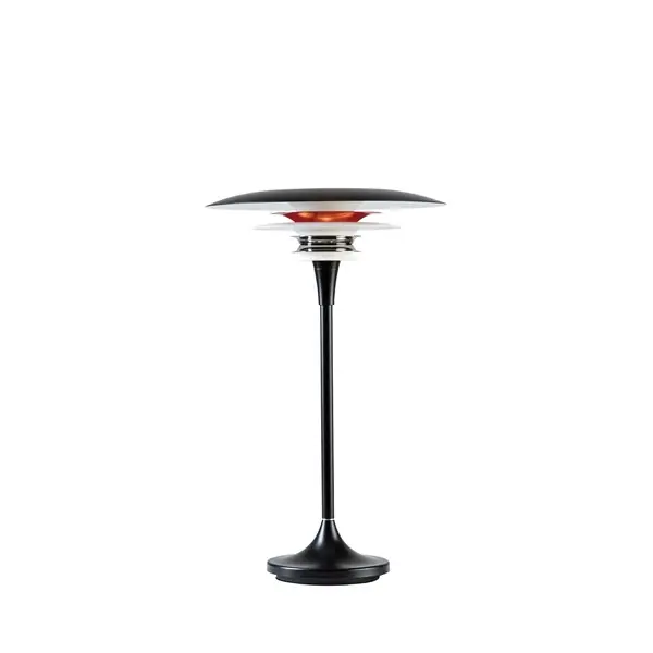 B4367 Diablo bordslampa Ø30 svart blankröd Rabatt