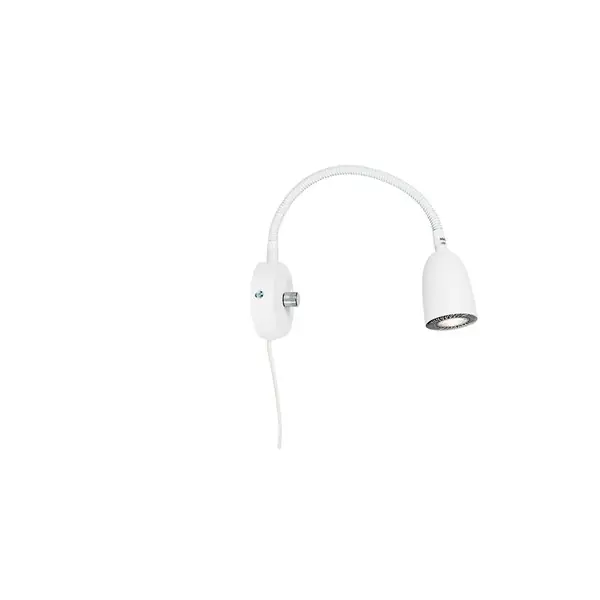 Bästa pris V5813 Radiell Vägglampa Vit